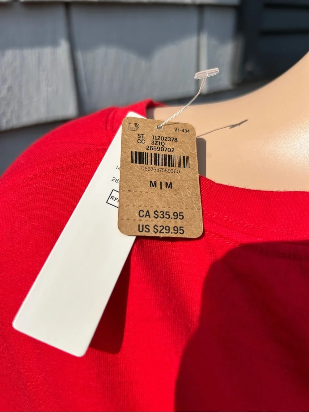 PINK Victoria's Secret Red Nightshirt  with Metallic Gold PINK Script- NEW-Med